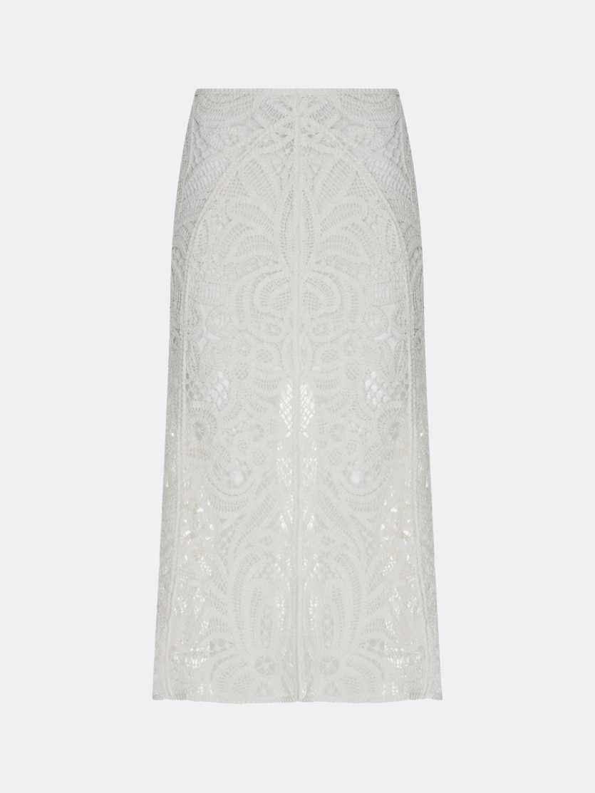 Ажурная кружевная юбка