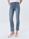 Джинсы slim fit с акцентными швами