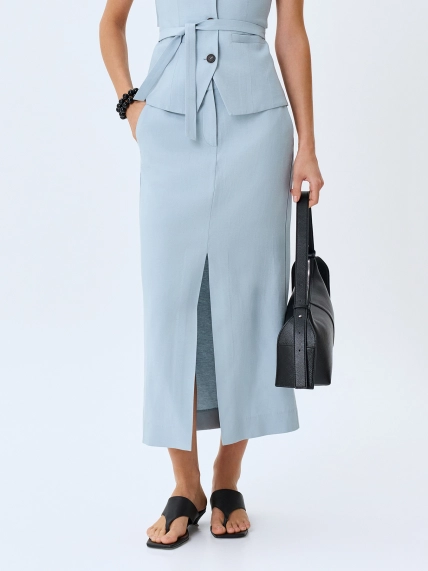 Юбка-карандаш с разрезом