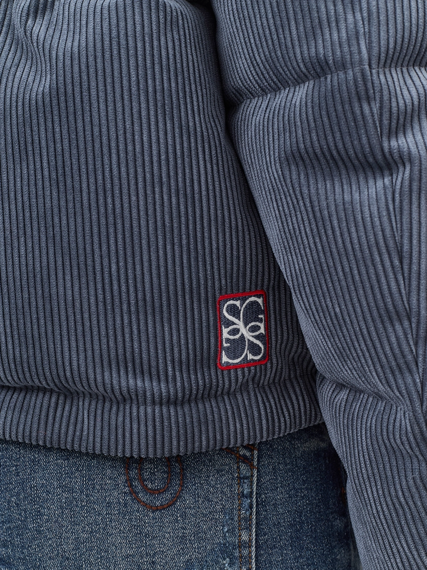 Укороченная вельветовая куртка