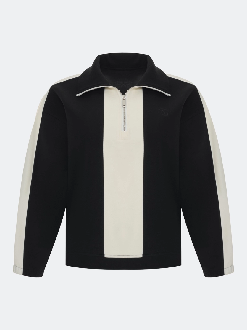 Джемпер в стиле "color block"