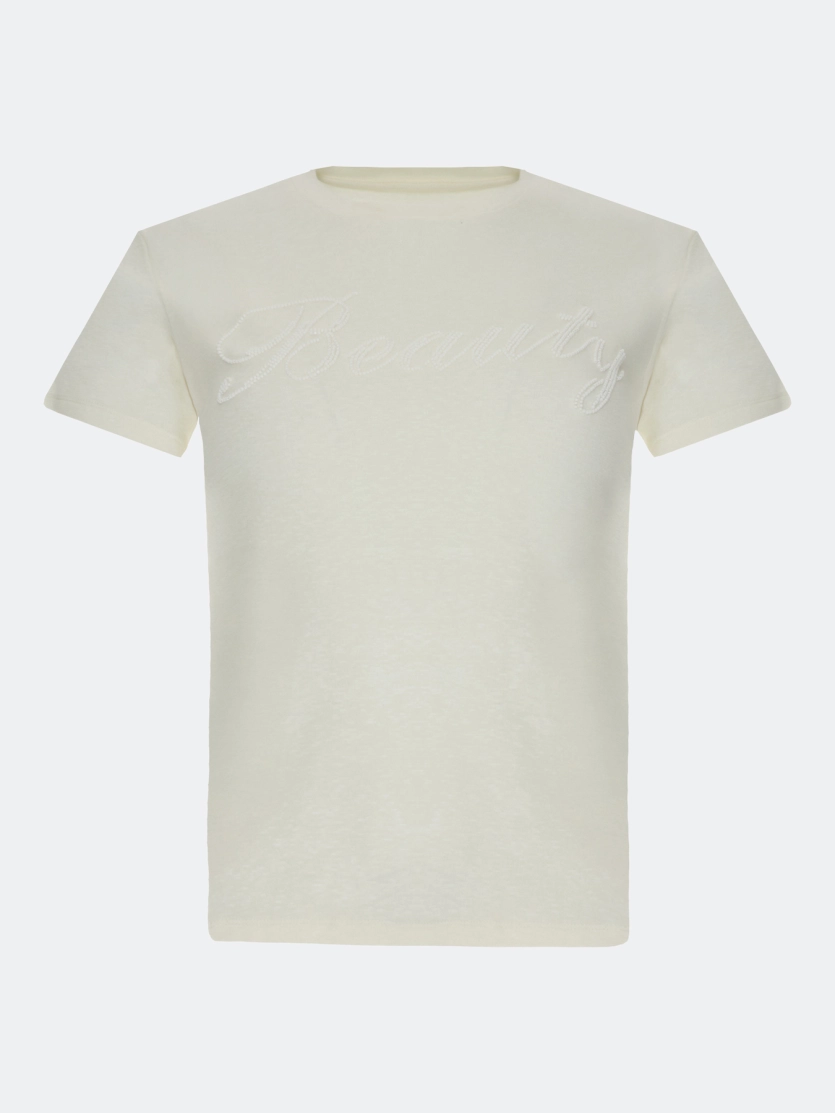 Футболка с вышивкой 