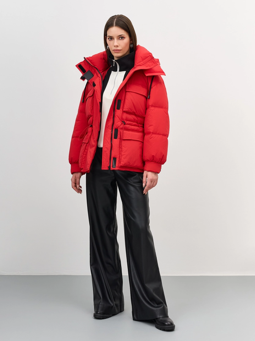 Яркая парка Oversize