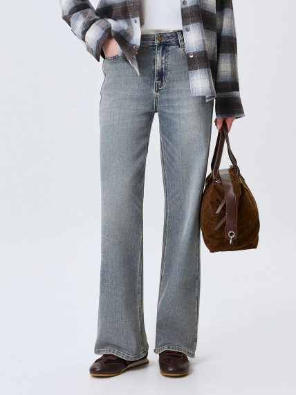 Светлые джинсы Straight fit