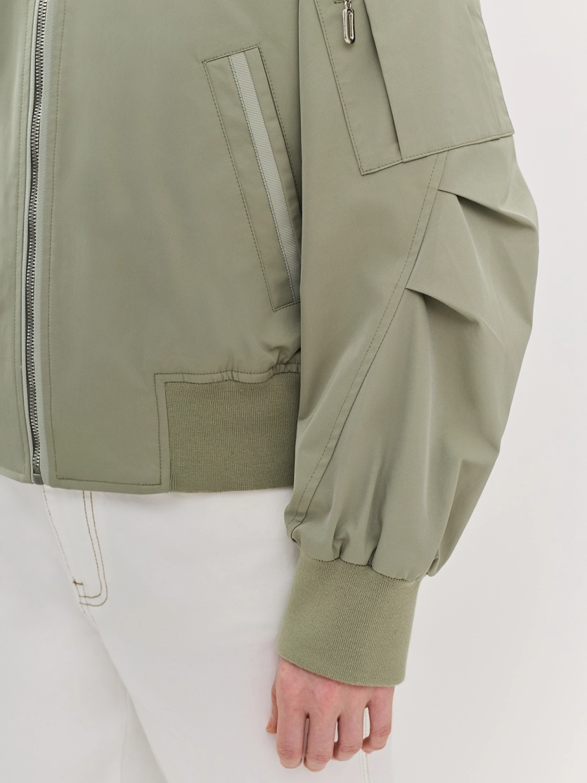 Бомбер в стиле "Casual"