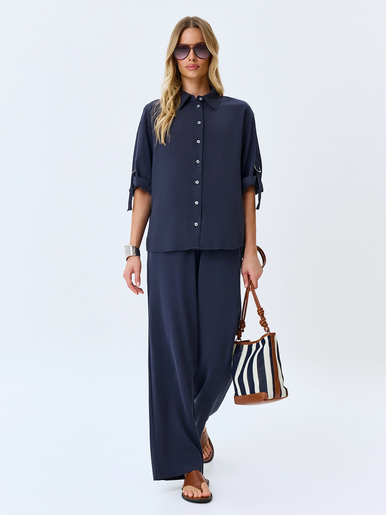 Прямые брюки из района SAVAGE