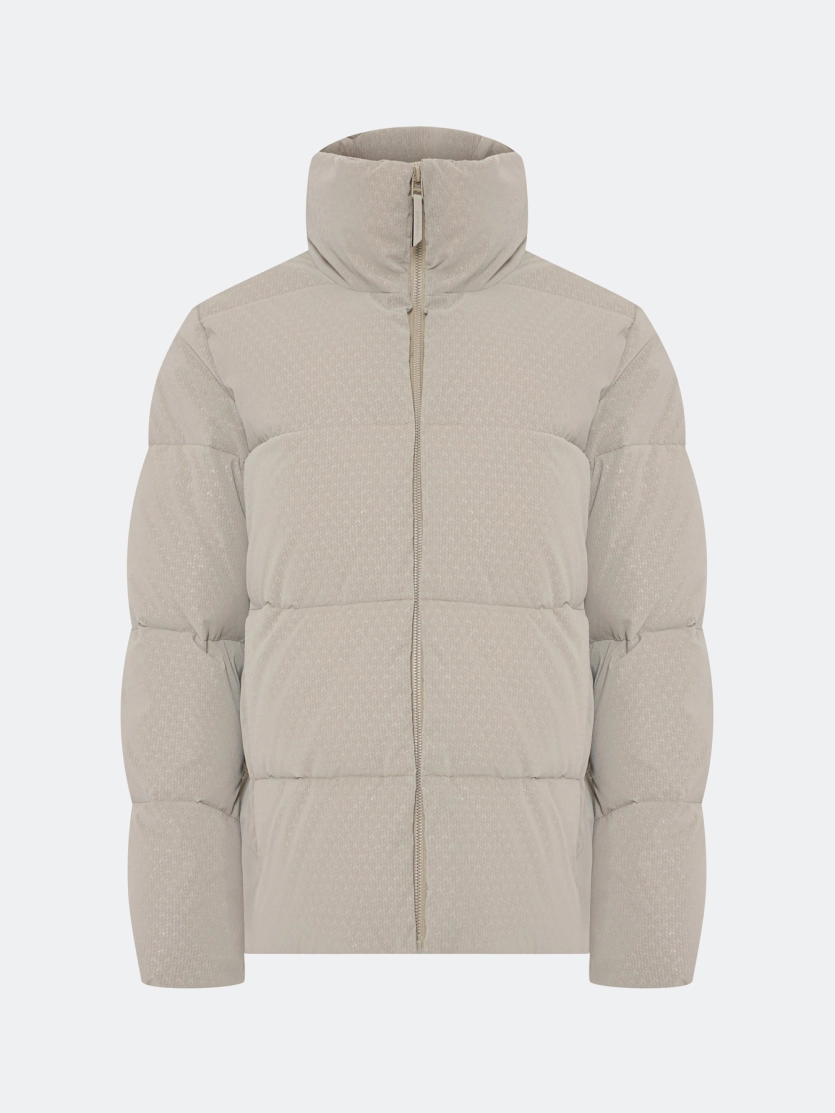 Куртка с имитацией вязаной фактуры