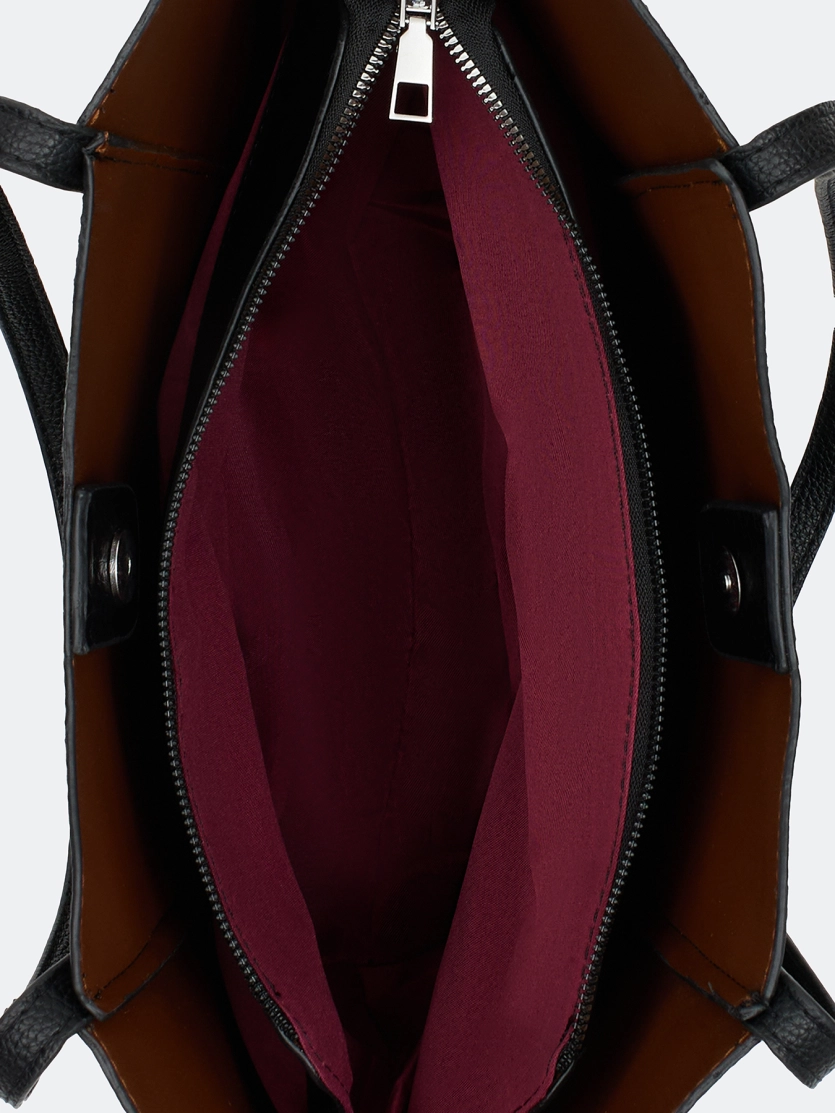 Сумка-шоппер из фактурной эко кожи