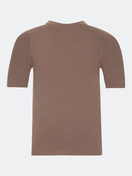 Джемпер из вискозы с деликатным люрексом