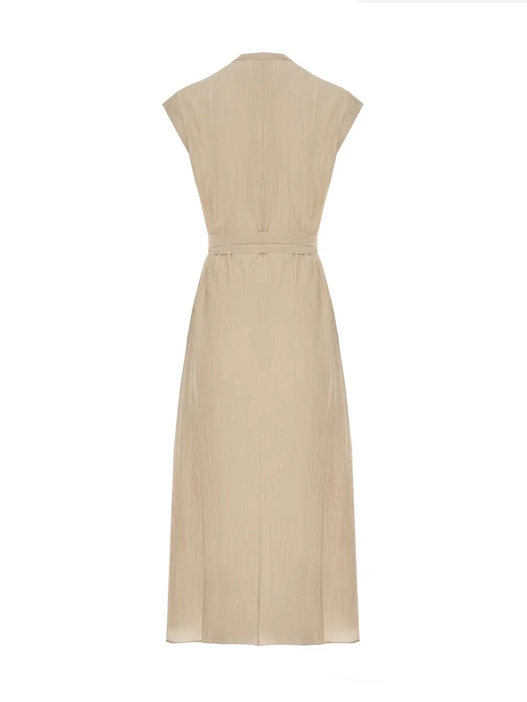 Легое платье из фактурной вискозы