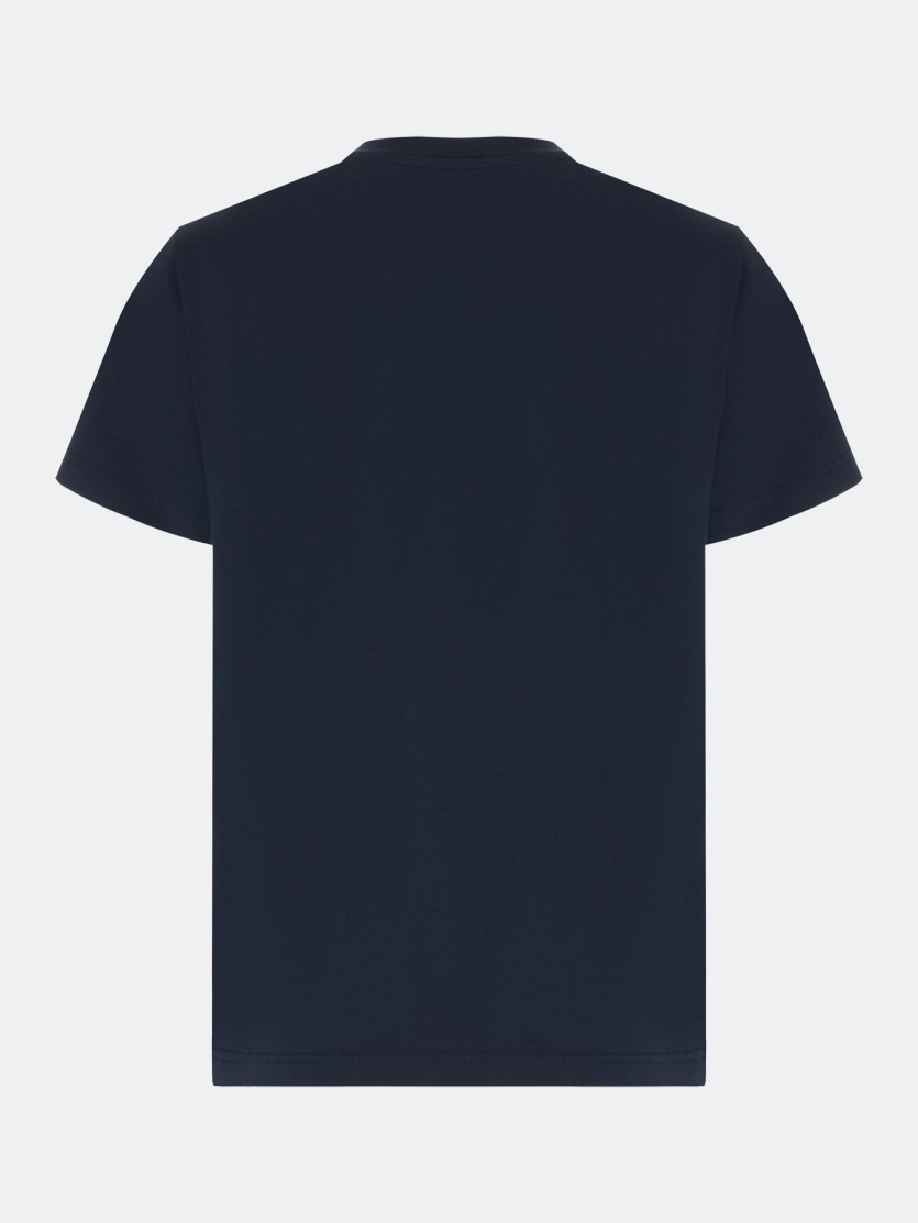 Футболка с деликатным принтом 