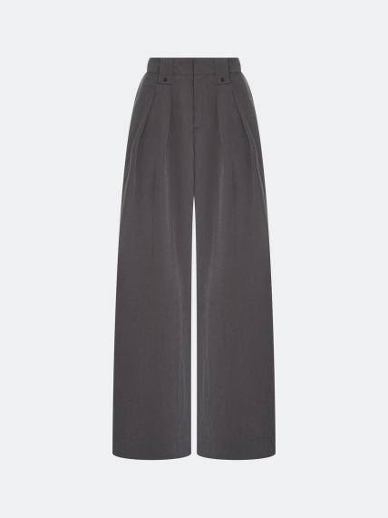 Брюки с акцентными складками из лиоцелла