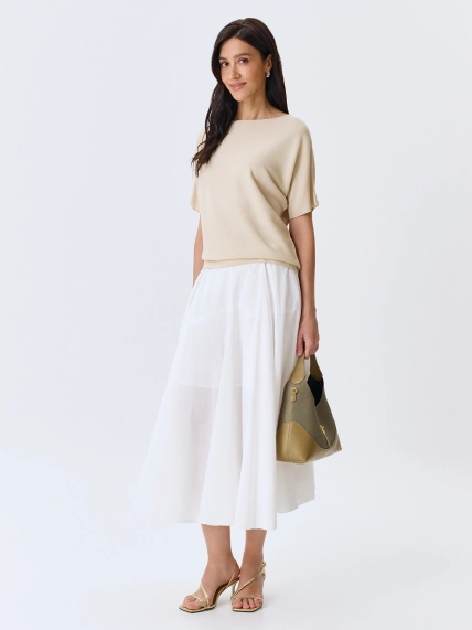 Вязаный джемпер из вискозы 