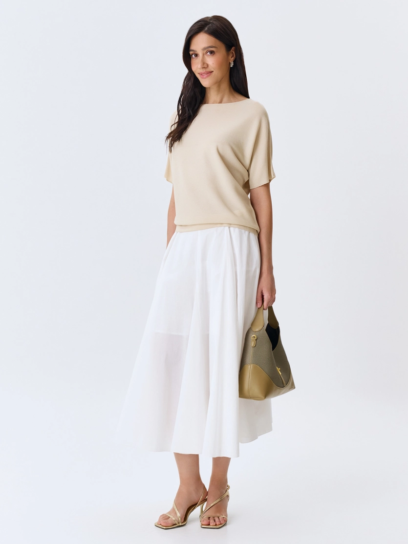 Вязаный джемпер из вискозы 