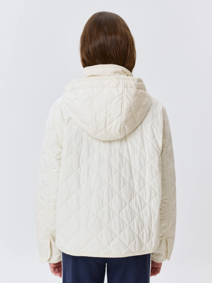 Куртка с ромбовидной стежкой