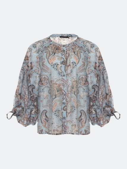 Романтичная блузка с принтом "Пейсли"