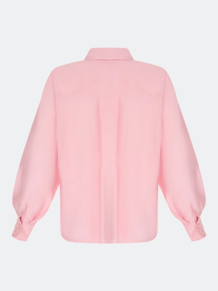 Блузка из вискозы цвета "Baby pink"