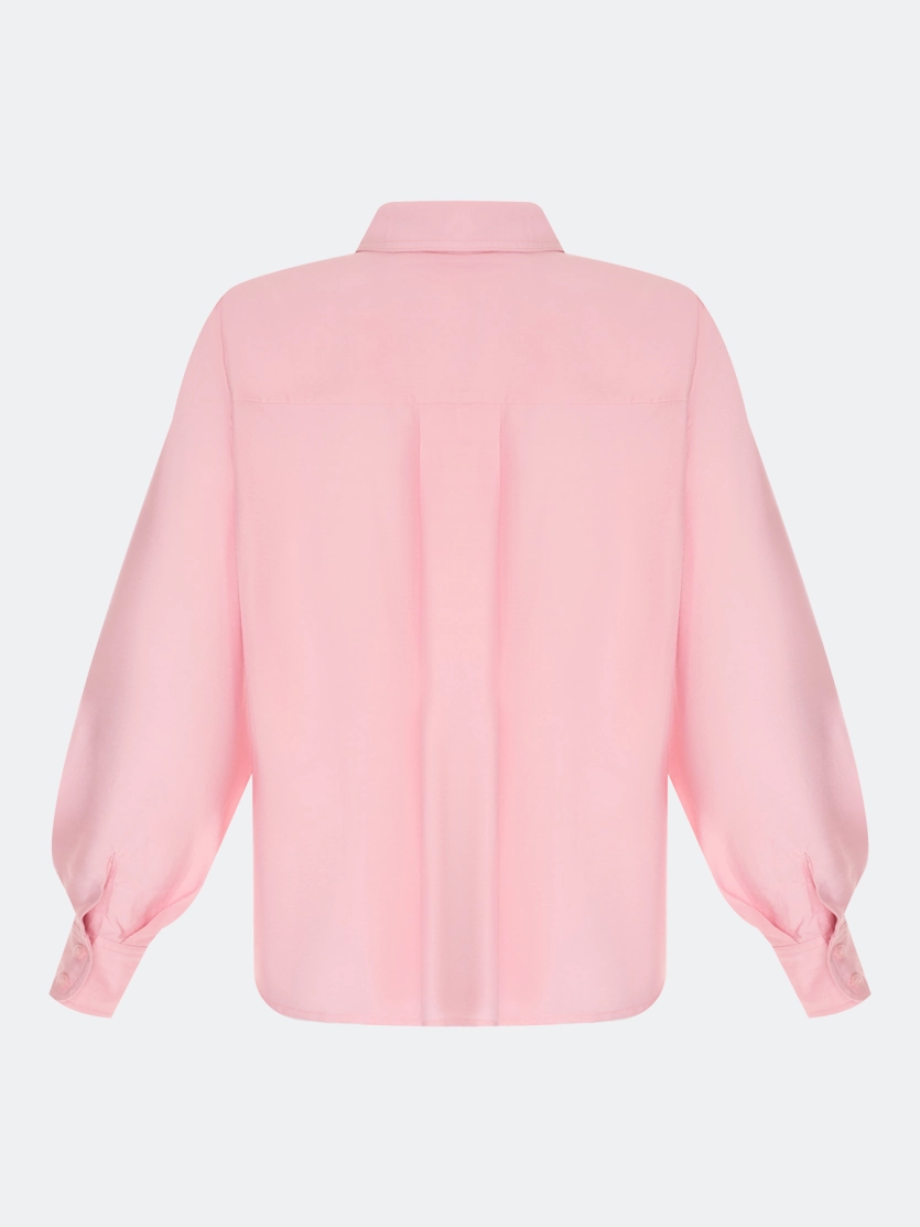 Блузка из вискозы цвета "Baby pink"