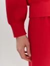 Трикотажный бомбер Oversize