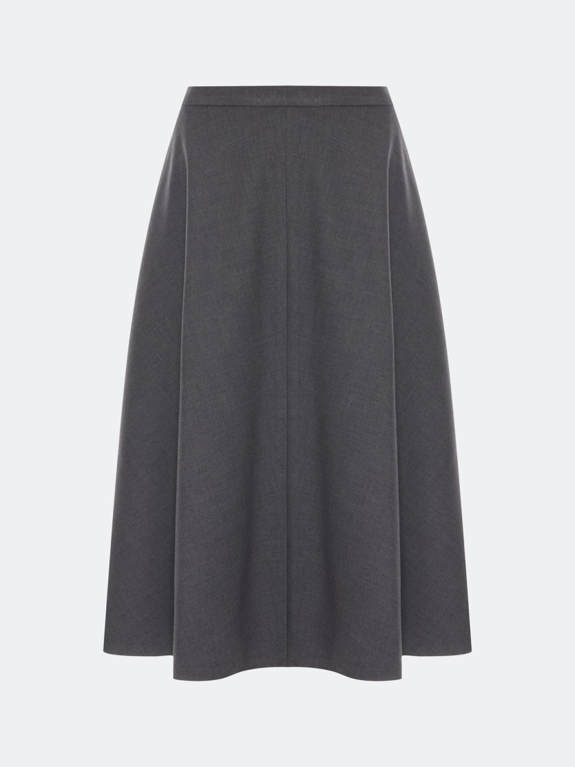 Юбка миди А-силуэта