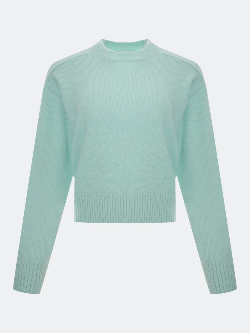 Пушистый джемпер с ангорой