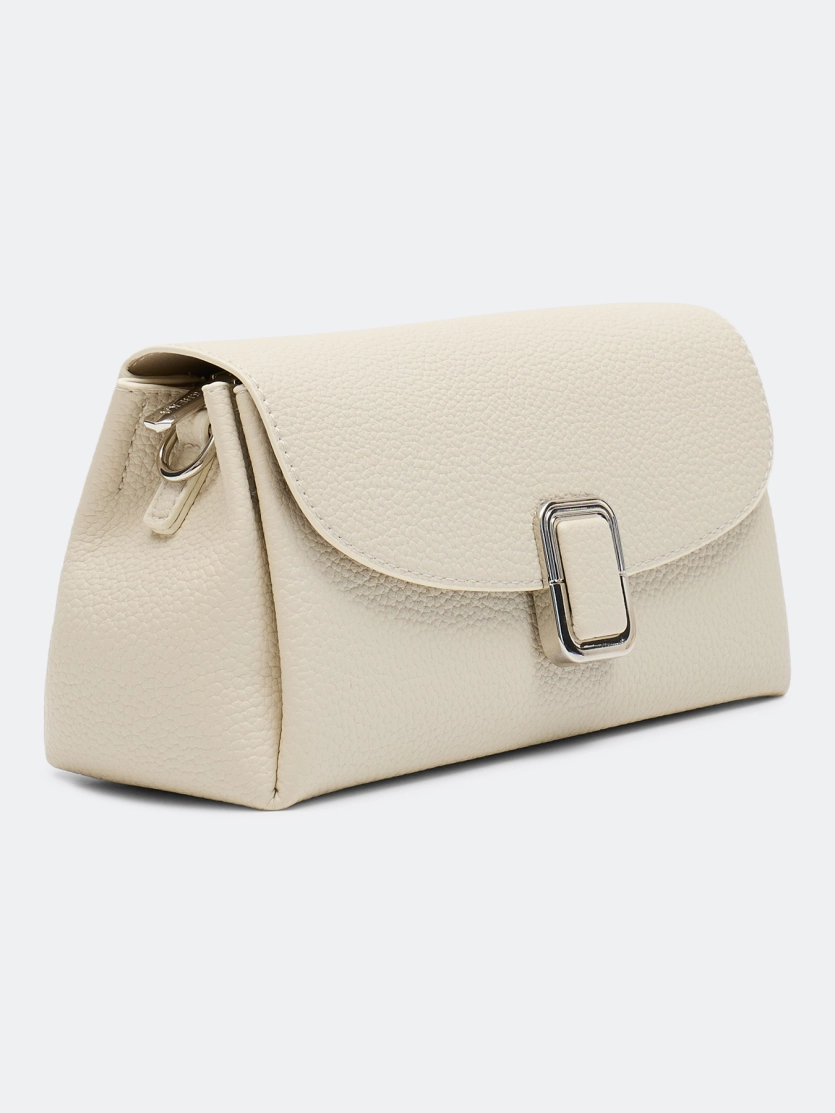 Сумка кроссбоди в молочном оттенке