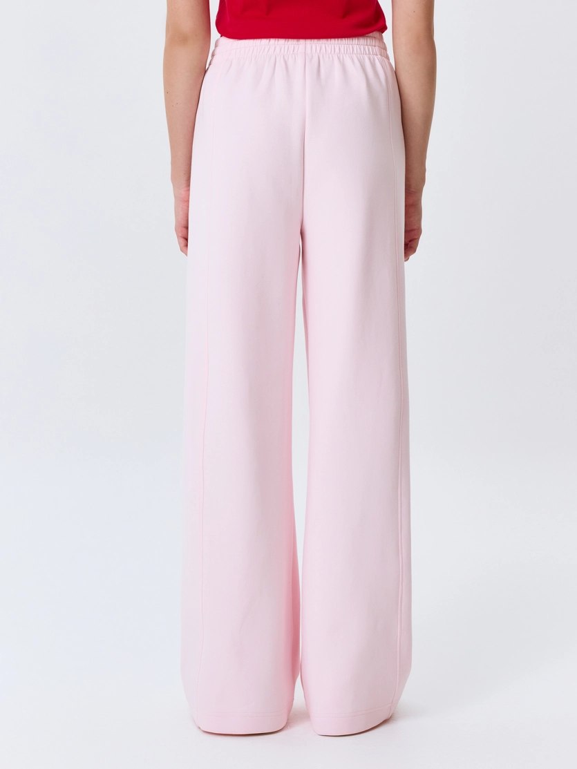 Трикотажные брюки из хлопка