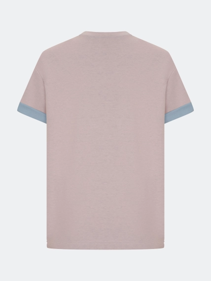 Прямая футболка в стиле "College"