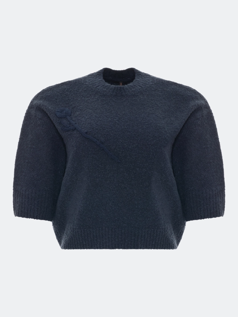 Джемпер из пряжи с эффектом букле