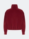 Oversize бомбер из искусственной замши