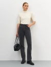 Графитовые джинсы bootcut
