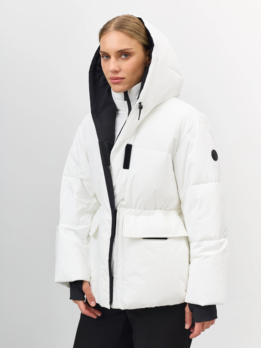 Куртка с манишкой в спортивном стиле