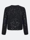 Кардиган с мерцающими пайетками