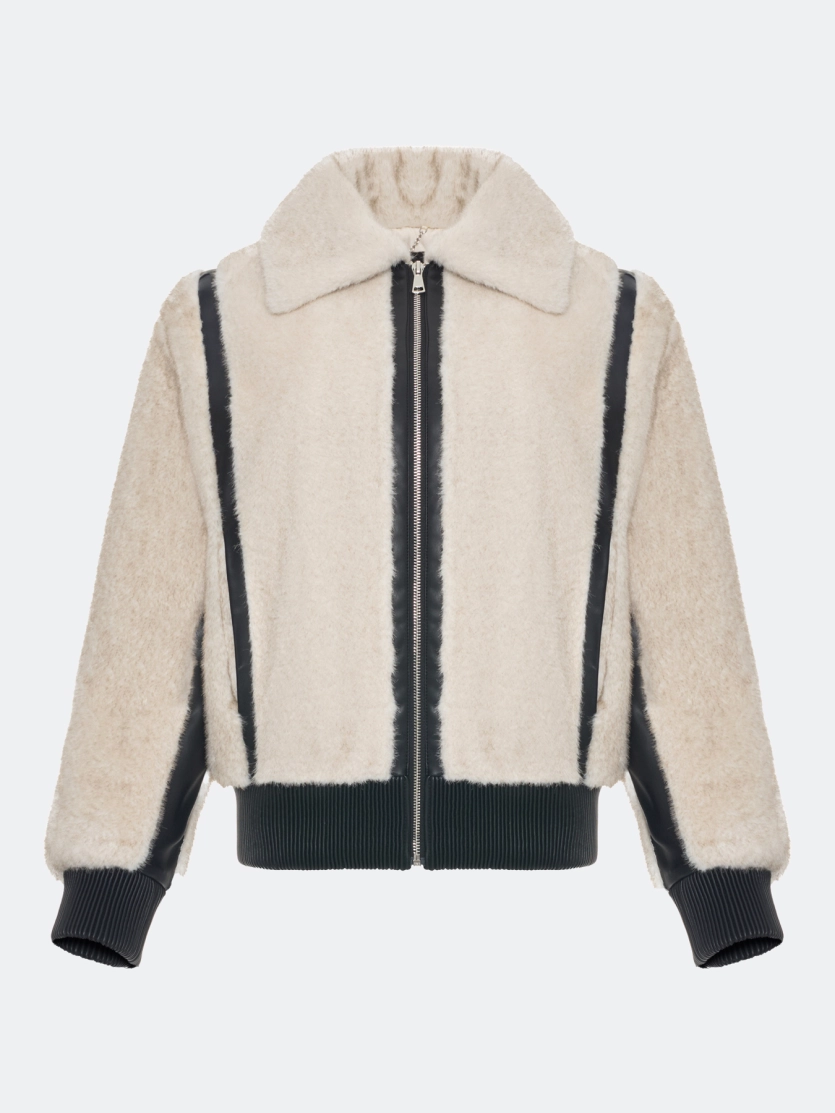 Куртка из  искусственного меха