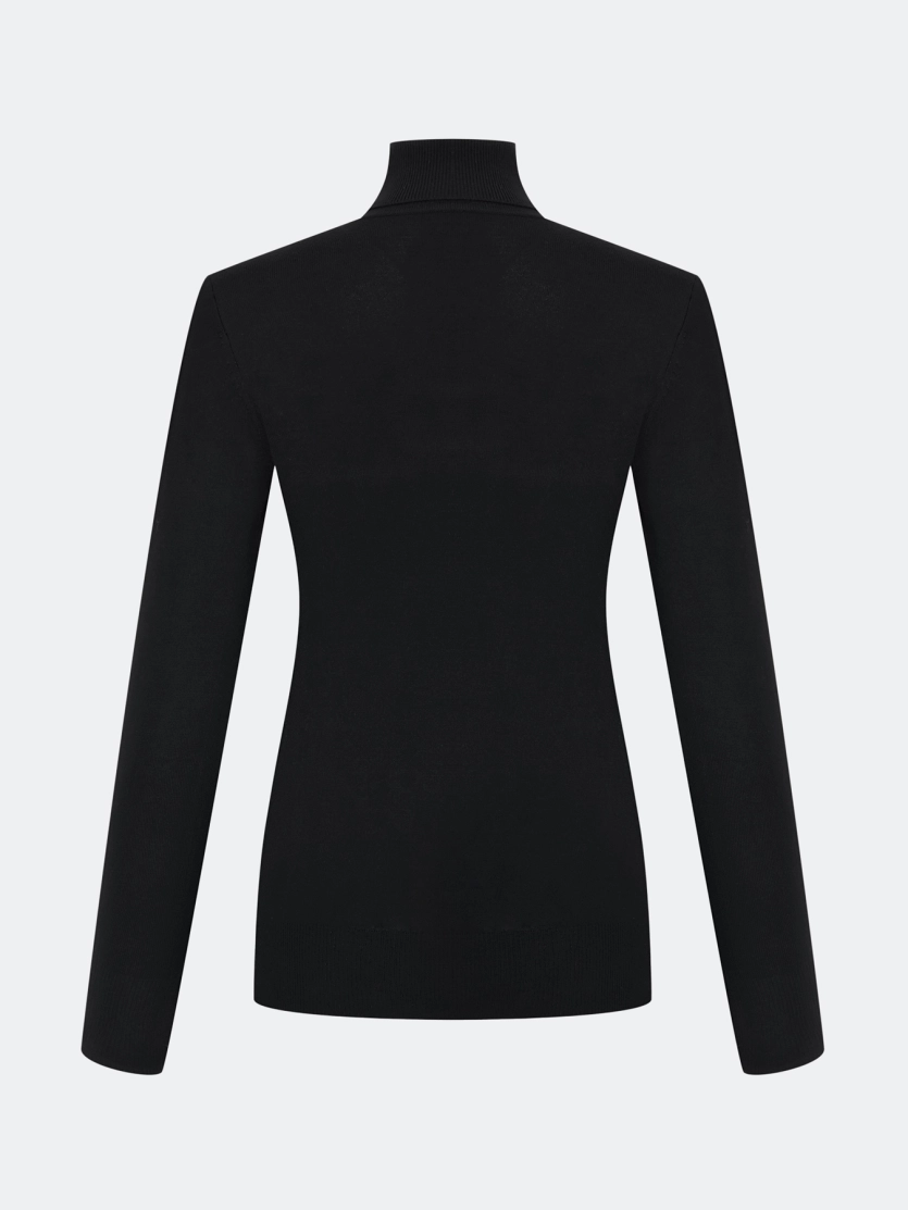 Базовая водолазка из смесовой вискозы