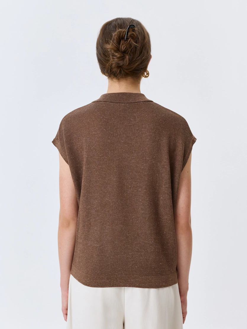 Поло из смесового лиоцелла