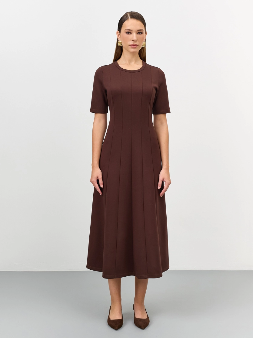 Трикотажное платье из вискозы