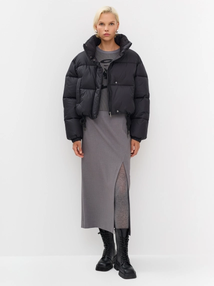 Укороченная куртка oversize