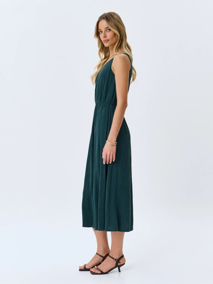 Платье из фактурного тенселя