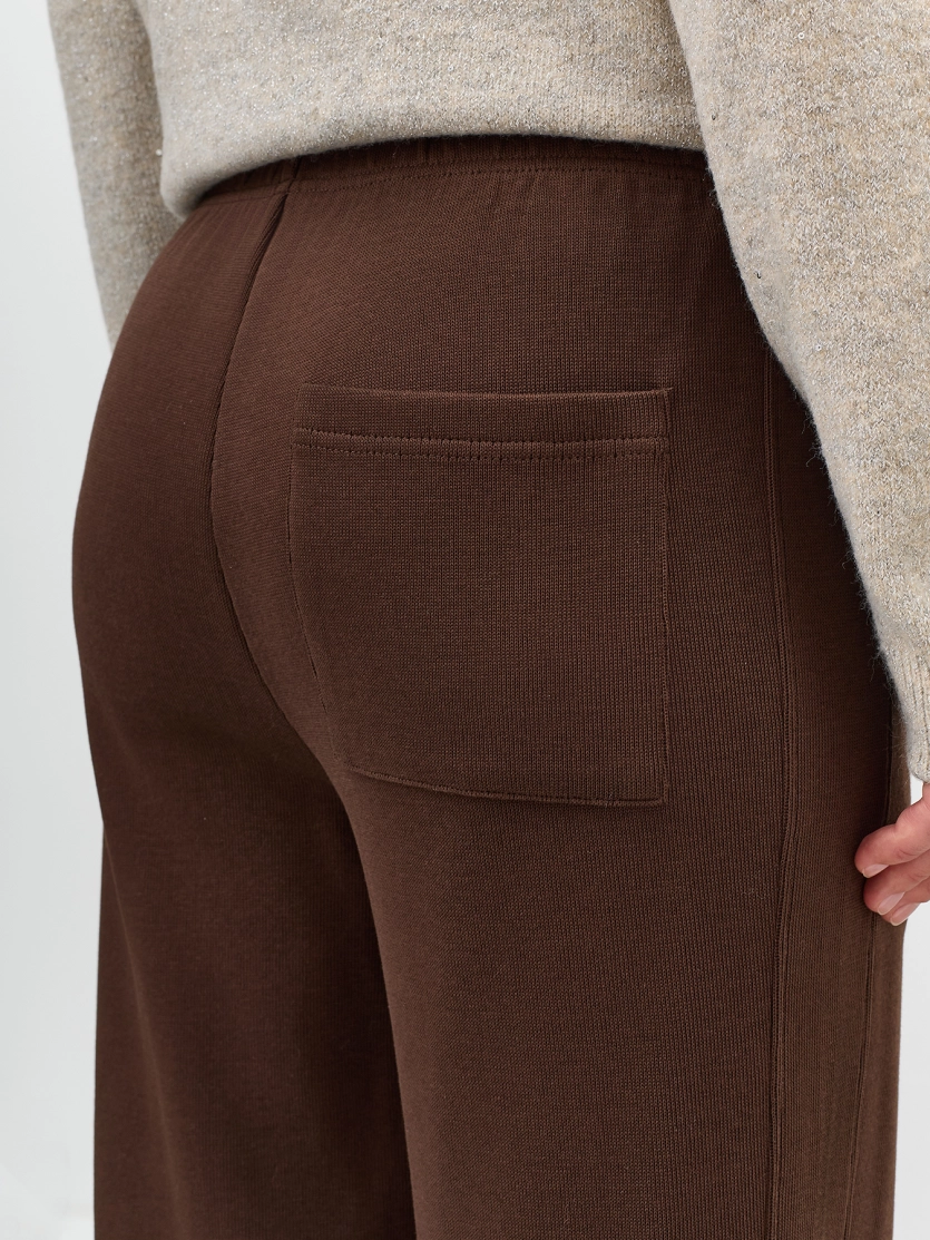 Брюки из смесового хлопка