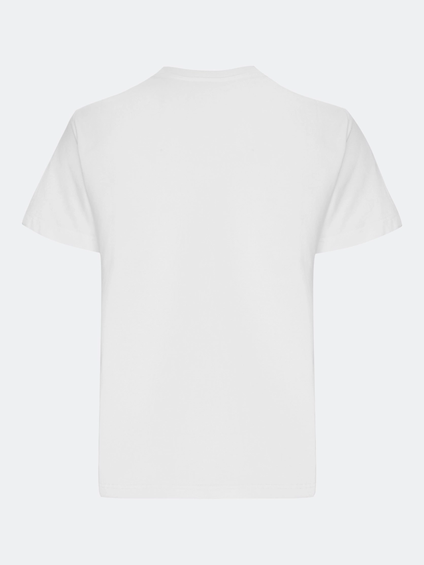 Футболка с деликатным принтом 