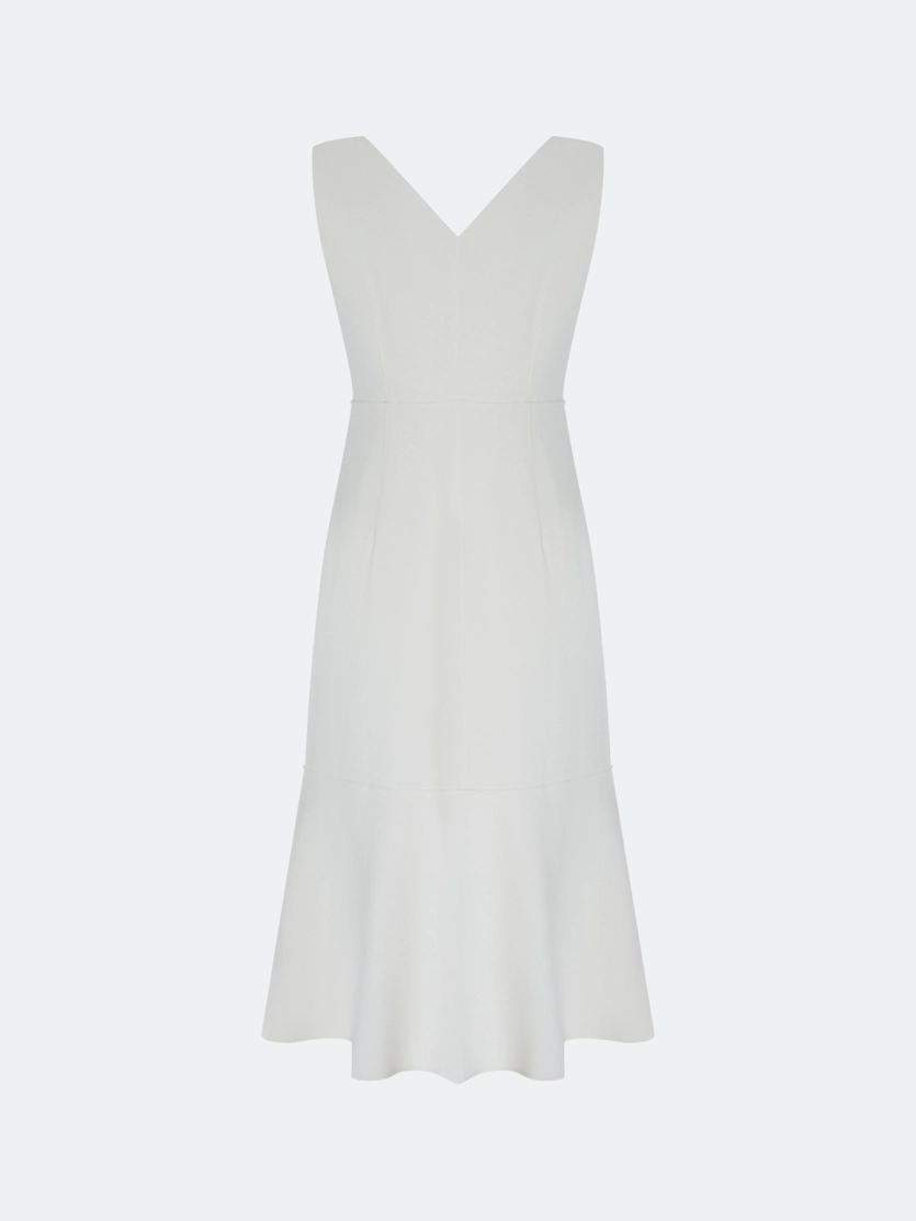 Платье-миди из смесовой вискозы