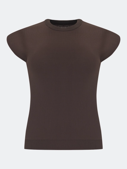 Вязаный топ из вискозы