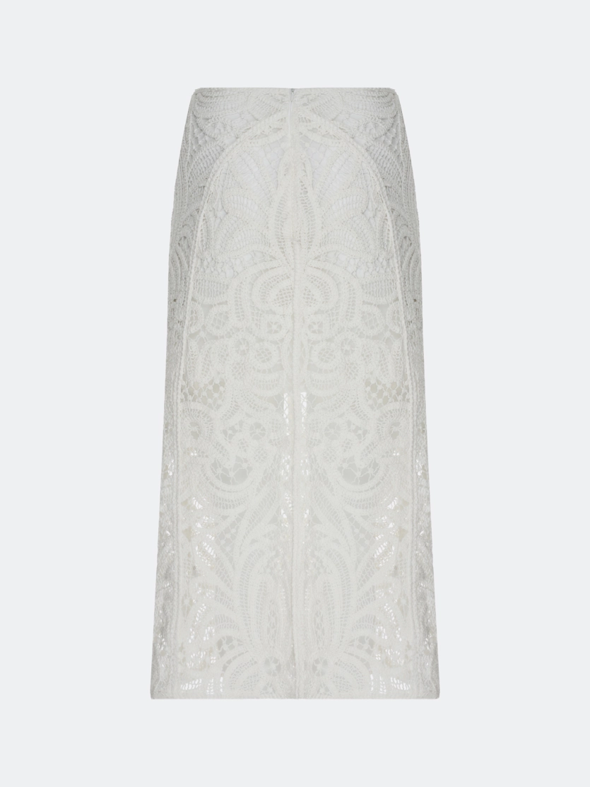 Ажурная кружевная юбка