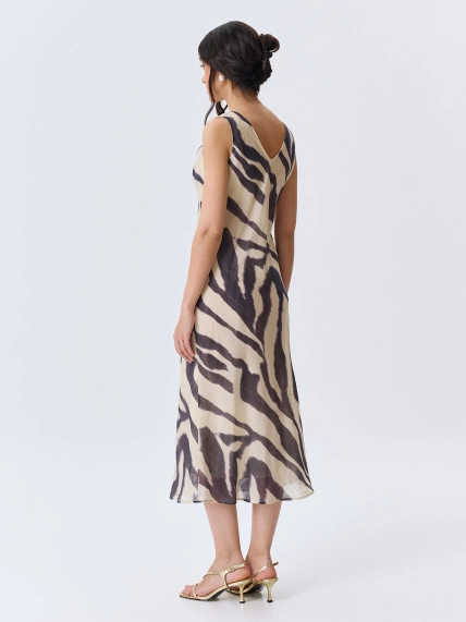 Платье-макси из тенселя