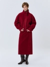 Oversize бомбер из искусственной замши