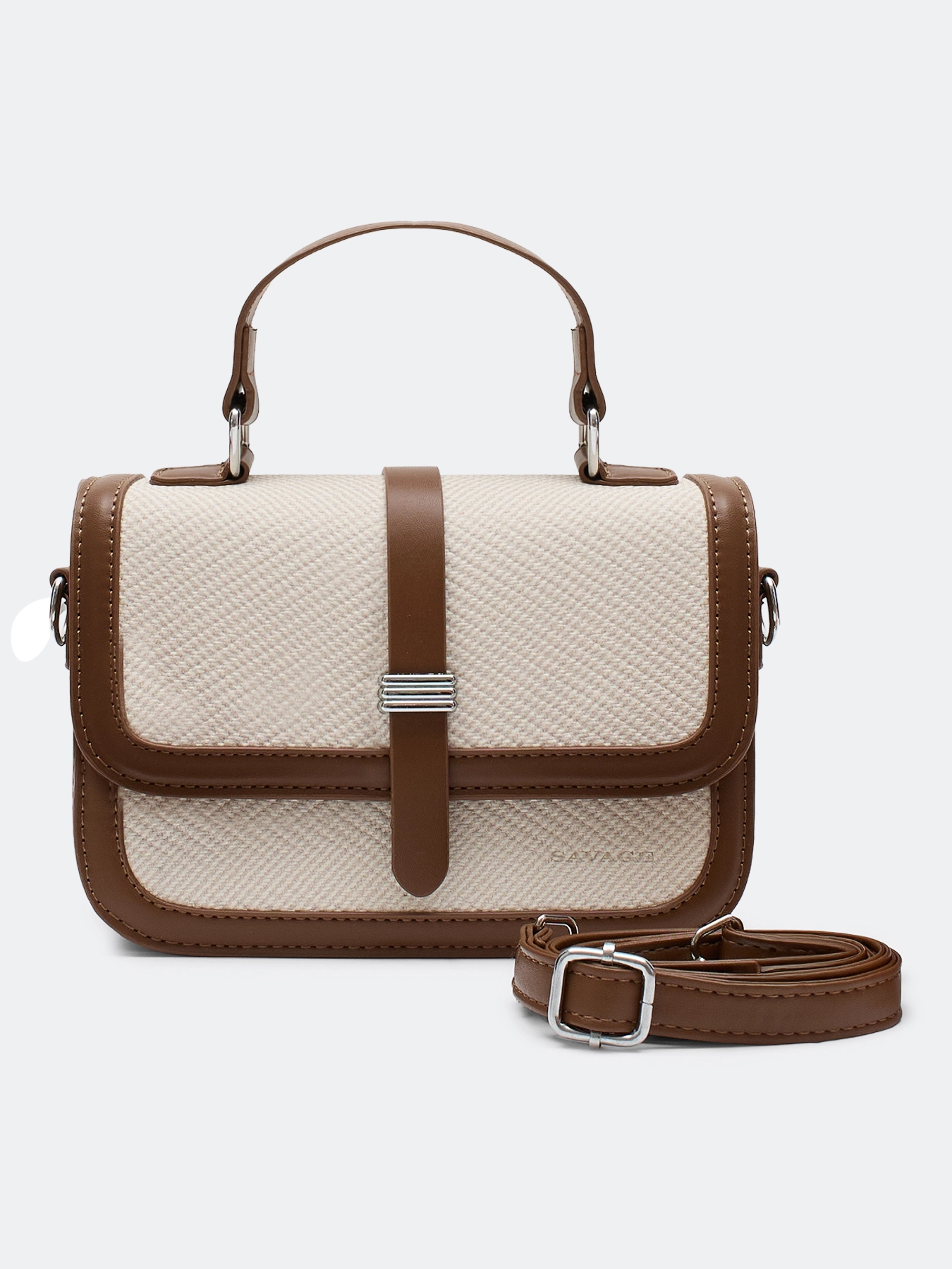 Контрастная сумка кроссбоди  SAVAGE