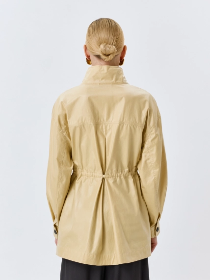 Яркая ветровка из нейлона и хлопка