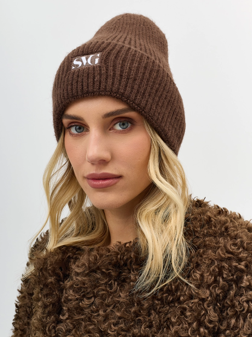 Шапка бини с лого