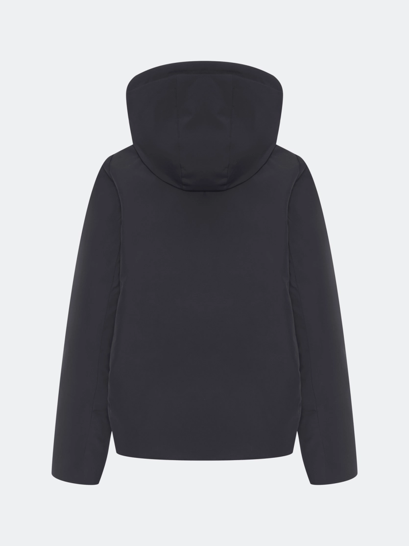 Двусторонняя куртка с капюшоном